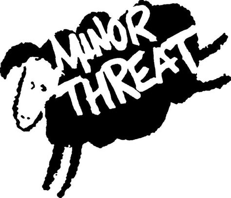 Resultado de imagen para minor threat logo | Punk band logos, Punk poster, Band logos