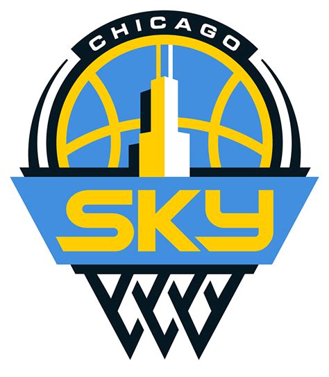 Chicago Sky Logo - Primary Logo - Women's National Basketball ...