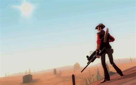 HD wallpaper: gunslinger wallpaper, Team Fortress, Team Fortress 2, Sniper | Wallpaper Flare