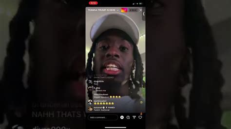 KAI CENAT AND TEANNA TRUMP FULL IG LIVE *GYATT* - YouTube