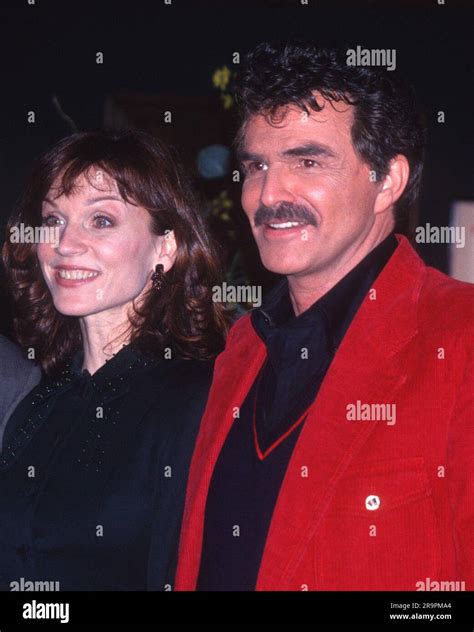 1993 Burt Reynolds Marilu Henner John Barrett/PHOTOlink Stock Photo - Alamy