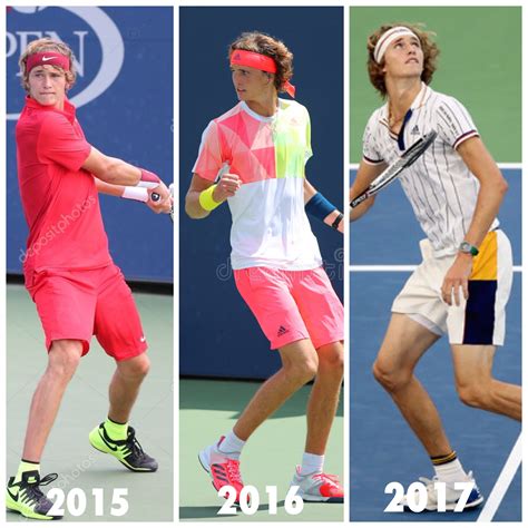 US Open Outfits from 2015-2017 | Alexander zverev, The prince of tennis ...