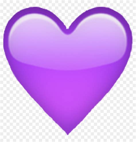 Free: Queen Purple Heart Emoji Purpleheart Purpleheartemoji - Iphone Heart Emoji Png - nohat.cc