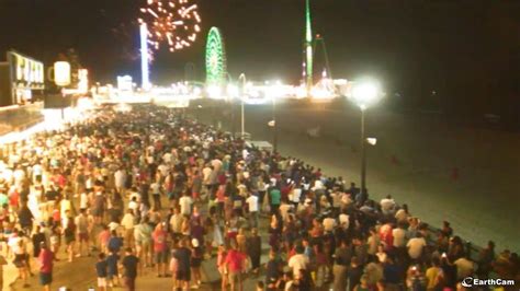 Great 4th of July Fireworks at #seasideheights last night- pic courtesy of @EarthCam Seaside ...