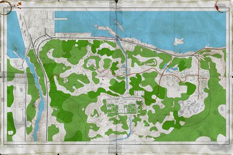 Shoreline paper map - The Official Escape from Tarkov Wiki