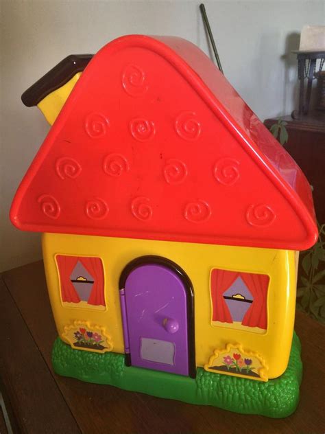 Blue's Clues Play House Playset Playhouse 2001 Mattel - 9 figures including Joe | #1902653576