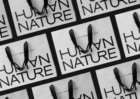 Human Nature rebranding / 2020 on Behance