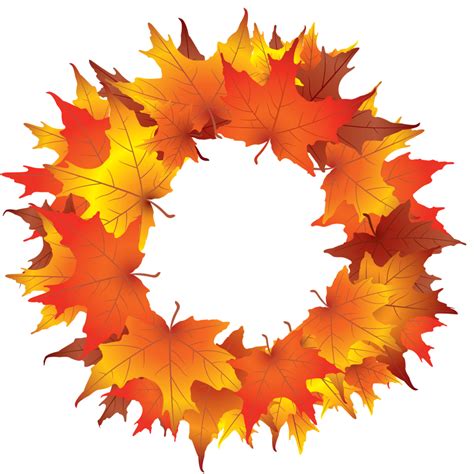 fall wreathss - Clip Art Library