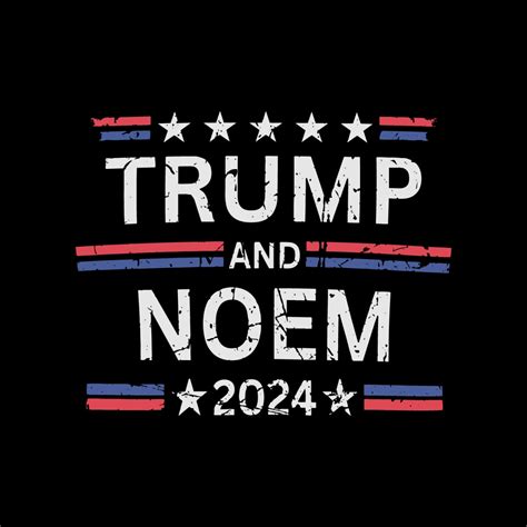 Vintage Trump And Noem 2024 SVG File Digital - Inspire Uplift