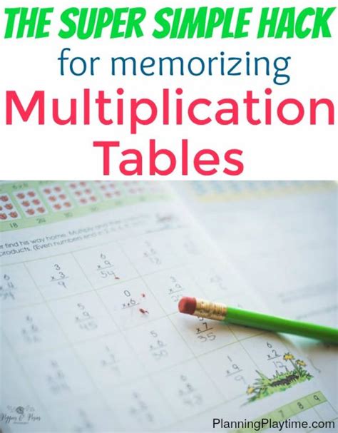 Check out this Brilliant Way to Help Kids Learn Multiplication Tables ...