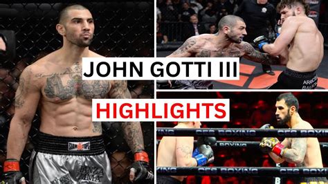 John Gotti III Knockouts & Highlights - YouTube