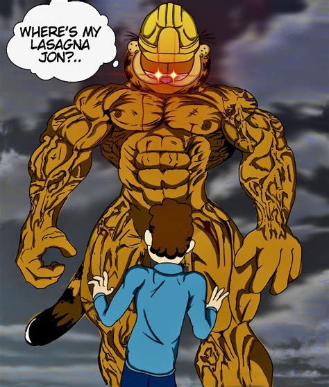 Buff Garfield by Mighty1SJ on DeviantArt