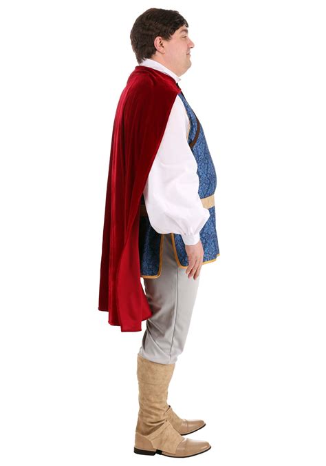 Men's Plus Size Snow White The Prince Costume