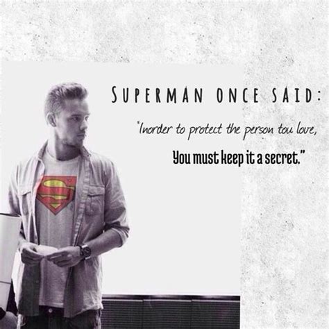 I love this. Although Louis is Superman and Liam is Batman, this quote is beautiful. x ...