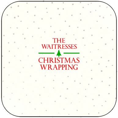 The Waitresses Christmas Wrapping Album Cover Sticker