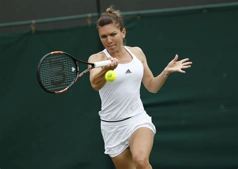 SIMONA HALEP at 2nd Tound of Wimbledon Tennis Championships in London ...