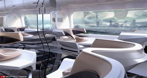 Spaceland | Futuristic interior, Interior concept, Airplane interior