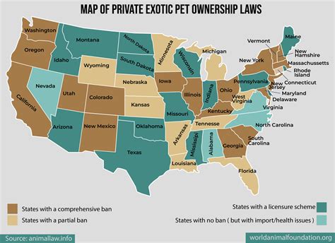 Wild And Wonderful: Navigating Exotic Animal Laws By State