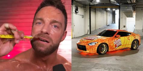 LA Knight's SummerSlam Slim Jim Car Has Been Stolen