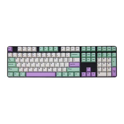 Cherry Profile PBT Mint Ice Cream Keycaps | Flashquark Mechanical Keyboard Store