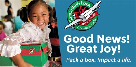 Samaritan's Purse: Collecting Shoeboxes for Operation Christmas Child