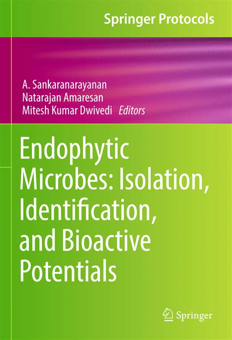 (PDF) Endophytic Microbes: Isolation, Identi cation, and Bioactive ...