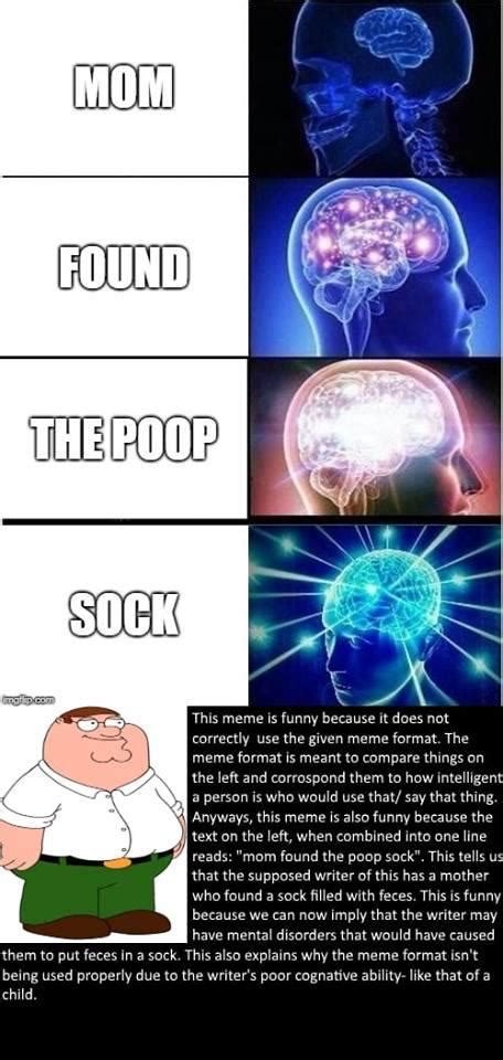 HAHA LoL PETER | Poop Sock | Know Your Meme