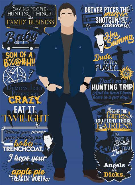 SUPERNATURAL - Dean Winchester Quotes by Mr-Saxon on DeviantArt