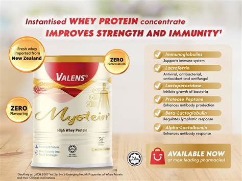 Myotein® (215g) - Valens Nutrition Singapore