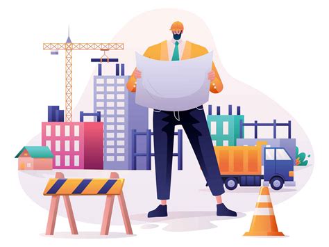 Free Construction Vector Illustrations (AI)