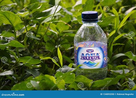 Bottle of Aqua is an Indonesian Brand of Mineral Water Editorial Image - Image of condiment ...