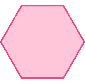 Hexagon Shape - GCSE Maths - Steps, Examples & Worksheet