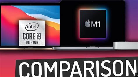 M1 Mac Mini vs Intel Mac Mini vs i9 Macbook Pro