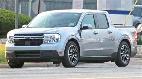 Ford Maverick With Lowered Suspension Is A Fun Street Truck In New Spy Pics