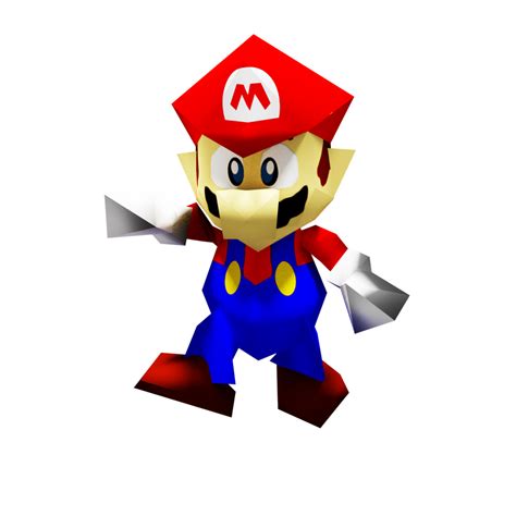 Super Smash Bros. 64 Mario Render by segagogoart on DeviantArt