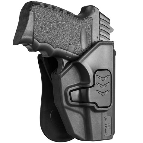 OWB Holster Compatible with SCCY 9mm CPX1 CPX2, Level II Retention Outside Waistband Open Carry ...