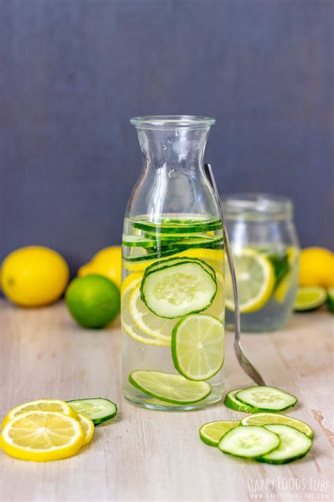 lemon cucumber water benefits