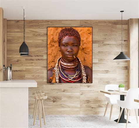 Africa Wall Art, Fine Art Photography, Africa Hamar Tribe Portrait, Ethiopia Travel Photography ...