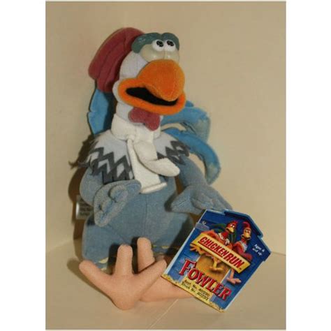 2000 Playmates Toys Chicken Run Fowler Bean Bag Plush with Tag 043377402336 on eBid United ...