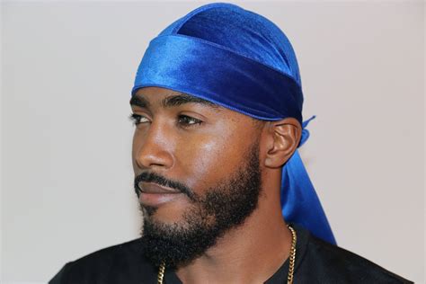 3WP (Royal Blue) Velvet Durag – 360WaveProcess