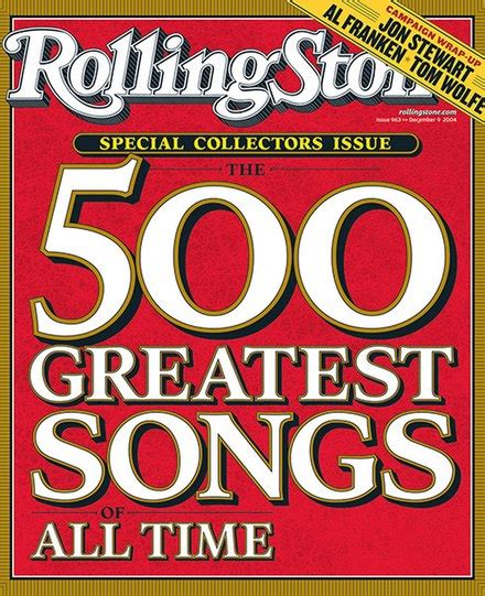 Rolling Stone's 500 Greatest Songs of All Time - Wikipedia