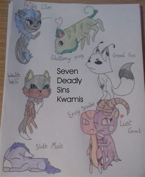 I think all of use need to have the seven deadly sins kwami OC Seven ...