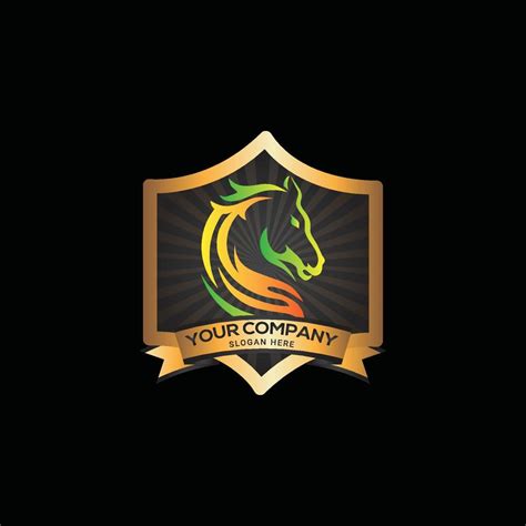 Horse Brand, horse logo template design 7589017 Vector Art at Vecteezy