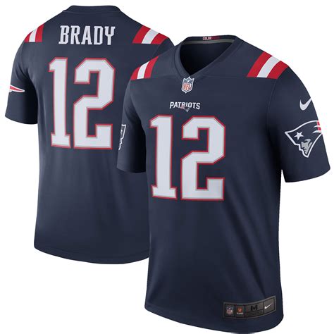 Nike Tom Brady New England Patriots Navy Color Rush Legend Jersey