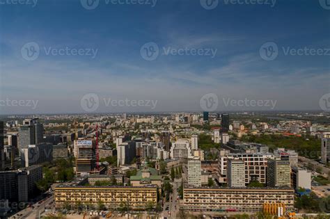 Warsaw skyline with warsaw towers 8446822 Stock Photo at Vecteezy