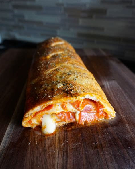 Hot Soppressata, Pepperoni & Salami Stromboli — The Forkling