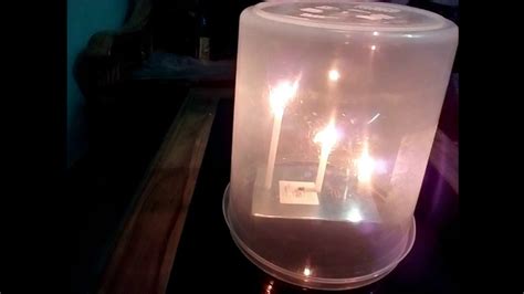 candle jars experiment awesome candle experiment for oxygen - YouTube