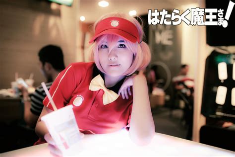 Hataraku Maou-sama cosplay - Chiho Sasaki by MurMoruno on DeviantArt