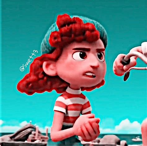 ☄️:;icon de Giulia marcovaldo (Luca DISNEY) | Dibujos lindos de disney ...