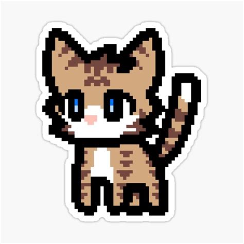 "Changed - Ming Cat Sprite" Sticker for Sale by KonkeyZhong | Redbubble